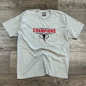 Vintage 90s Atlanta Falcons 1998 NFC Champions Pro Player Tee Shirt - Mens Large